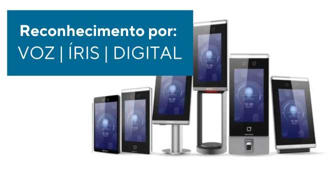 Biometria SensorEng voz, digital e iris