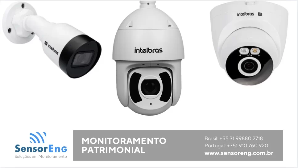 cameras de monitoramento patrimonial sensoreng e intelbras